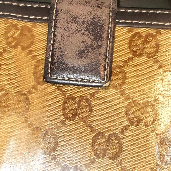 Gucci Vintage Supreme Web Monogram Boston Bag Pre-Owned Condition With Freebies. - Picture 16 of 16